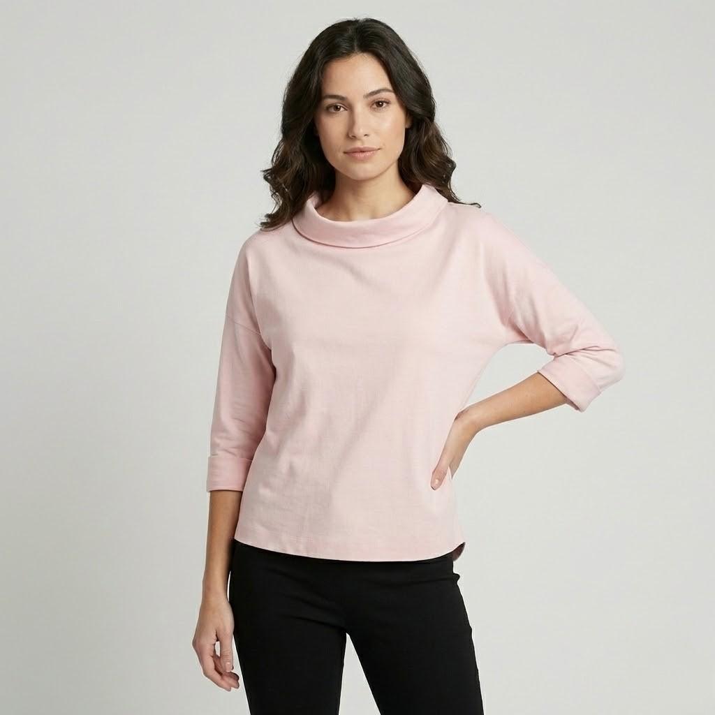 Camisola minimalista de malha suave | Corte solto | Elegância intemporal