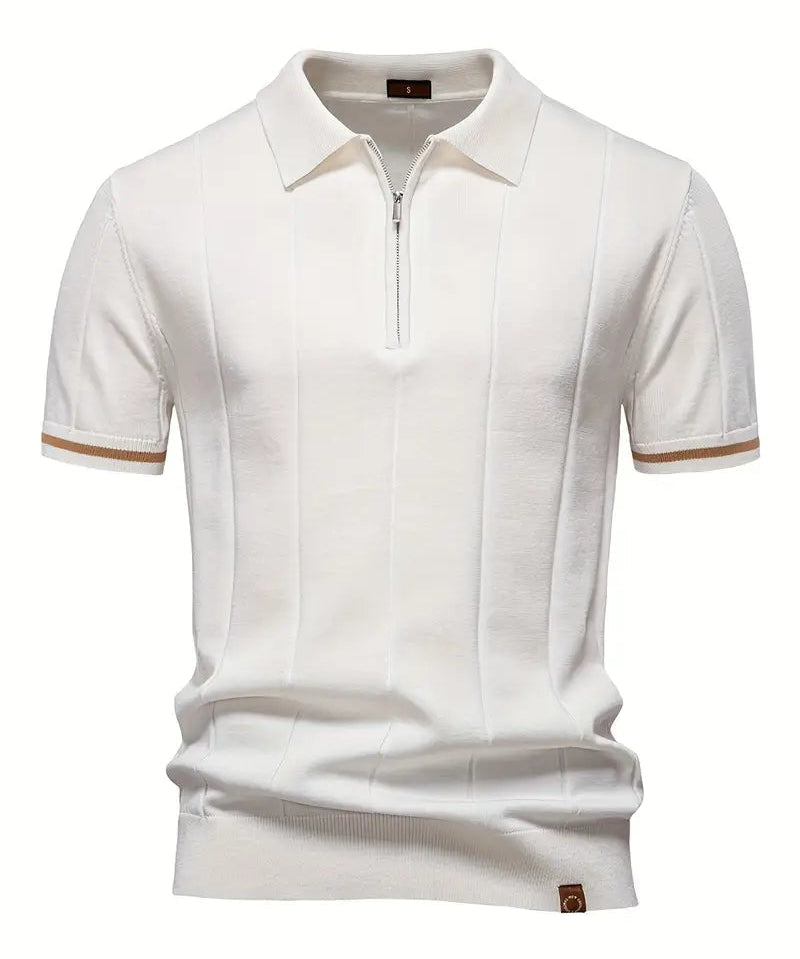 Camisa Polo - Mistura Poliéster Slim