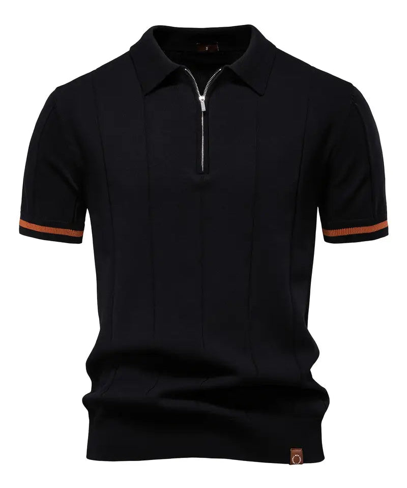 Camisa Polo - Mistura Poliéster Slim