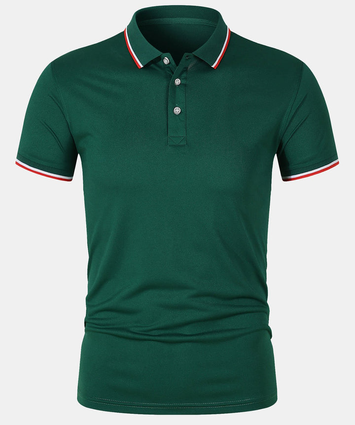 Camisa Polo - Fecho de Botão Malha