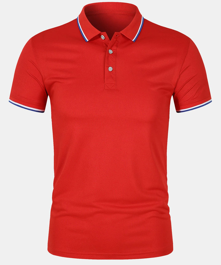 Camisa Polo - Fecho de Botão Malha