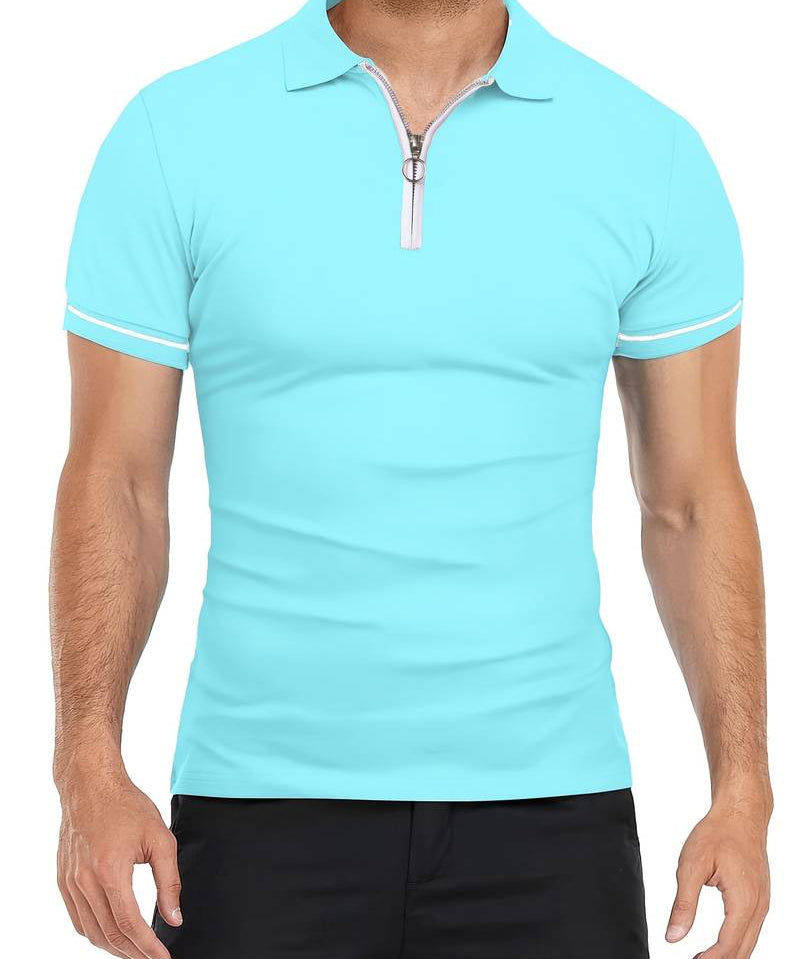 Camisa Polo - Gola com Zíper Respirável