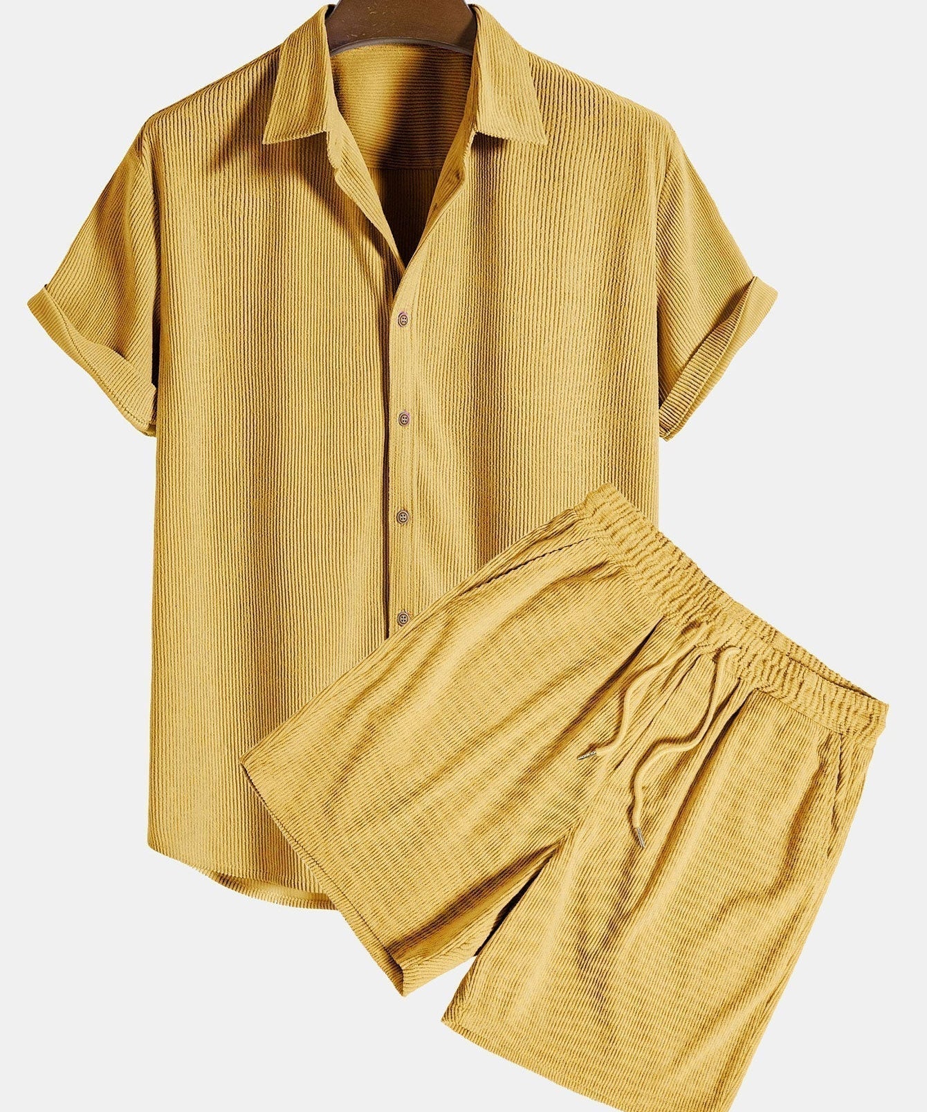 Conjunto de Camisa - Veludo Cotelê