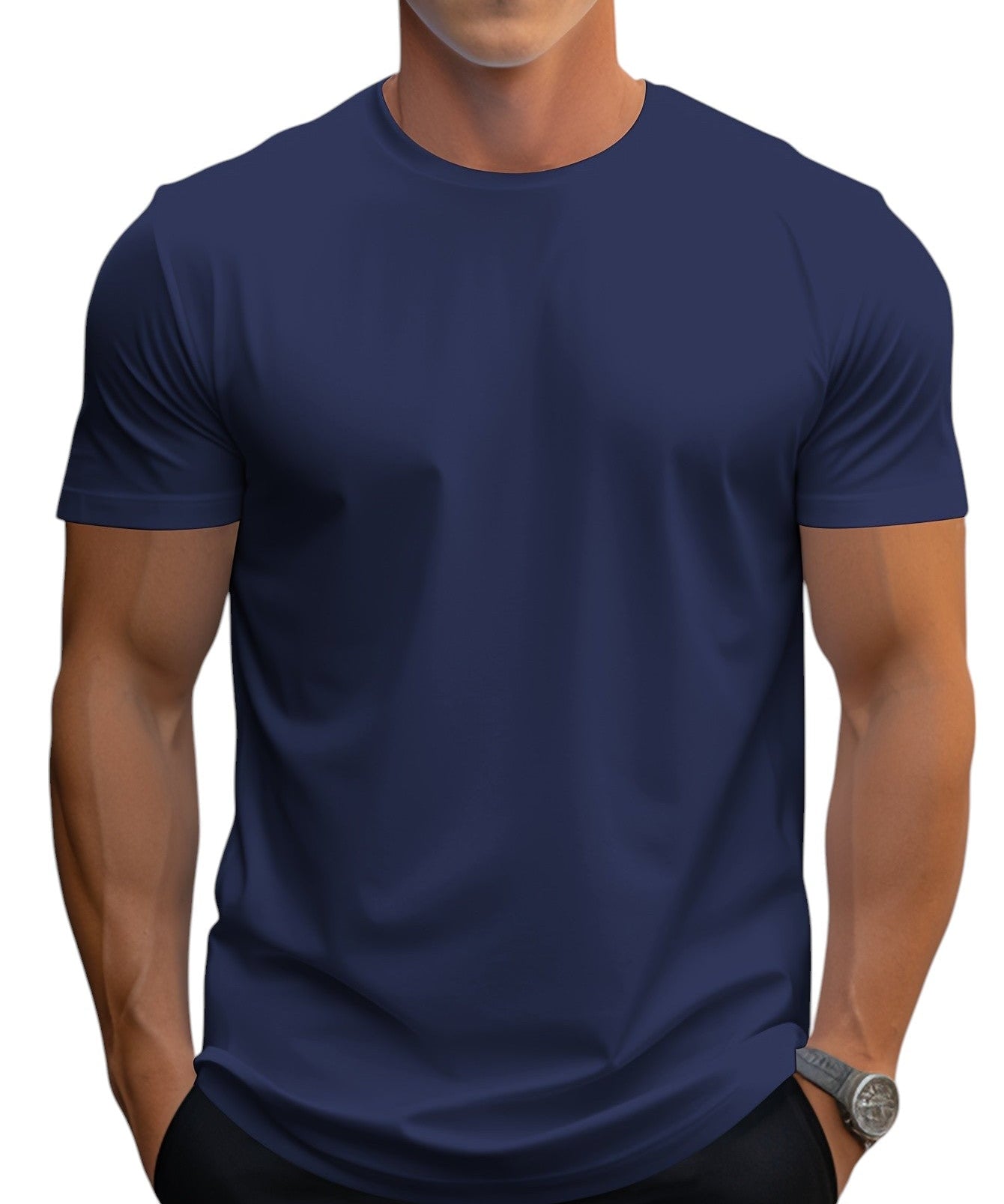 T-Shirt - Corte Regular Decote Suave