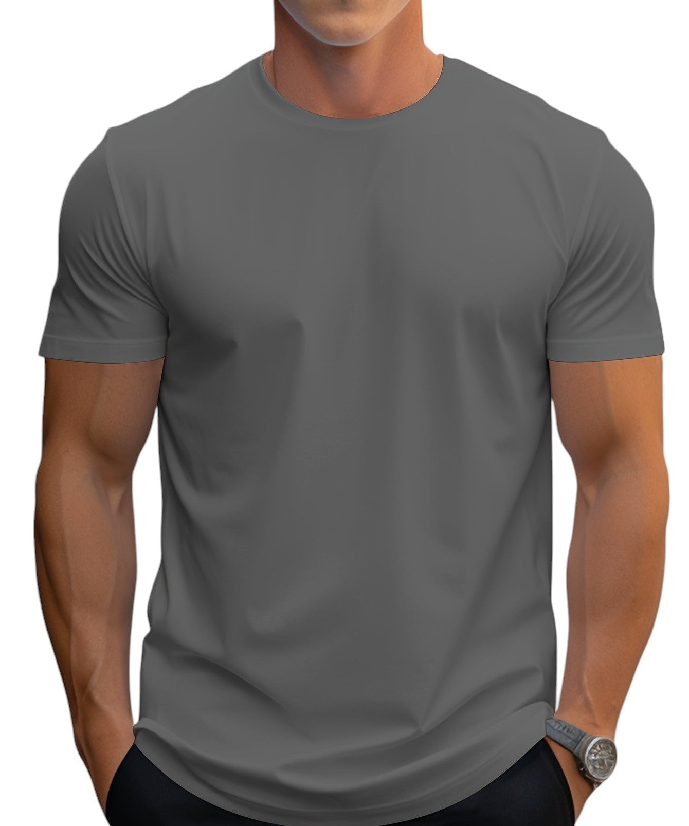 T-Shirt - Corte Regular Decote Suave