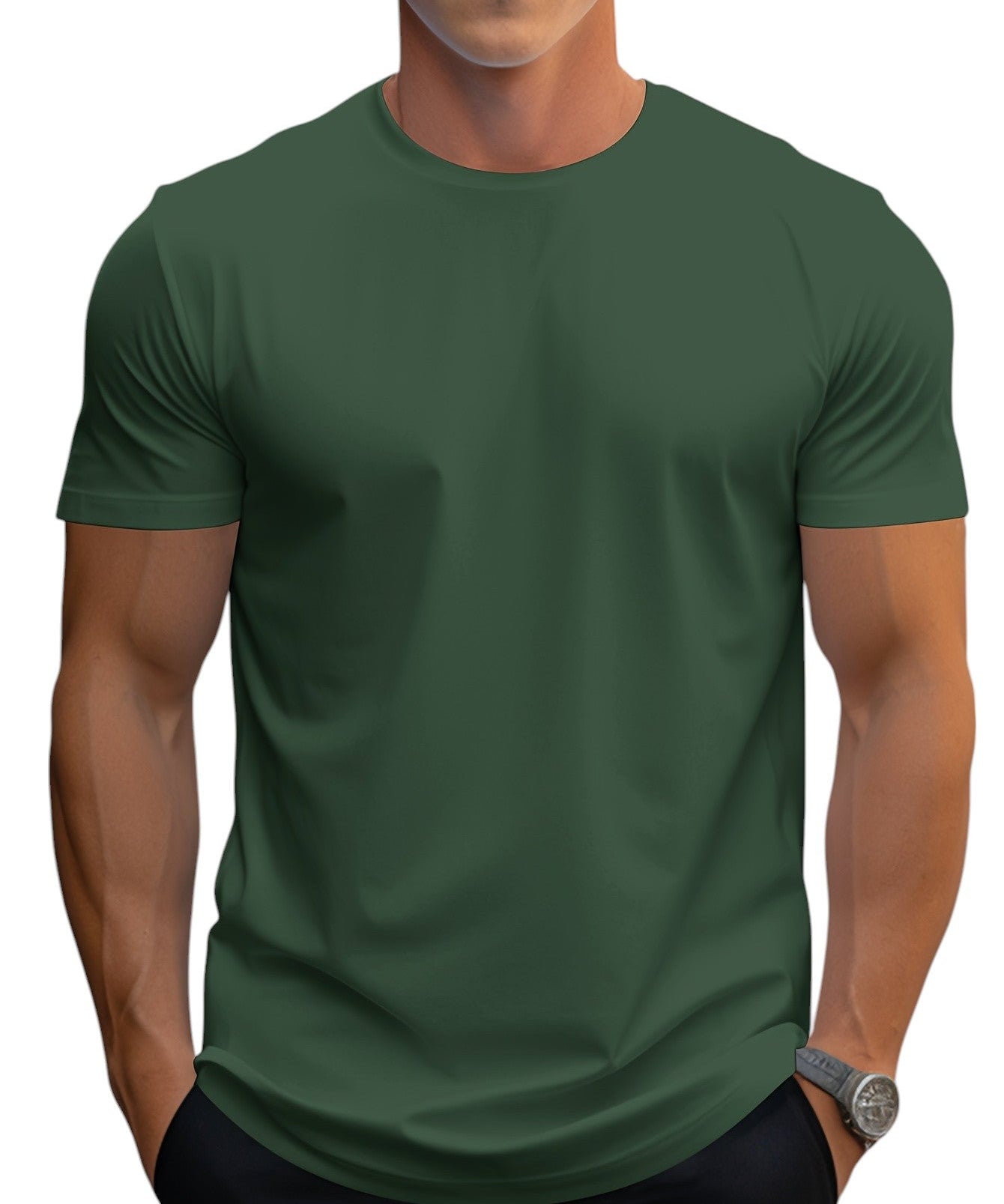 T-Shirt - Corte Regular Decote Suave