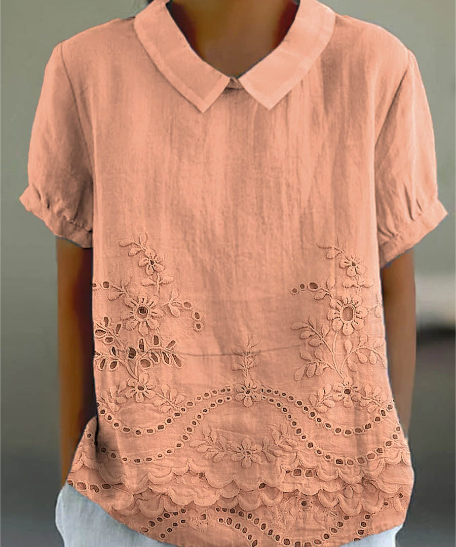 Lily | Camisa Bordada Floral