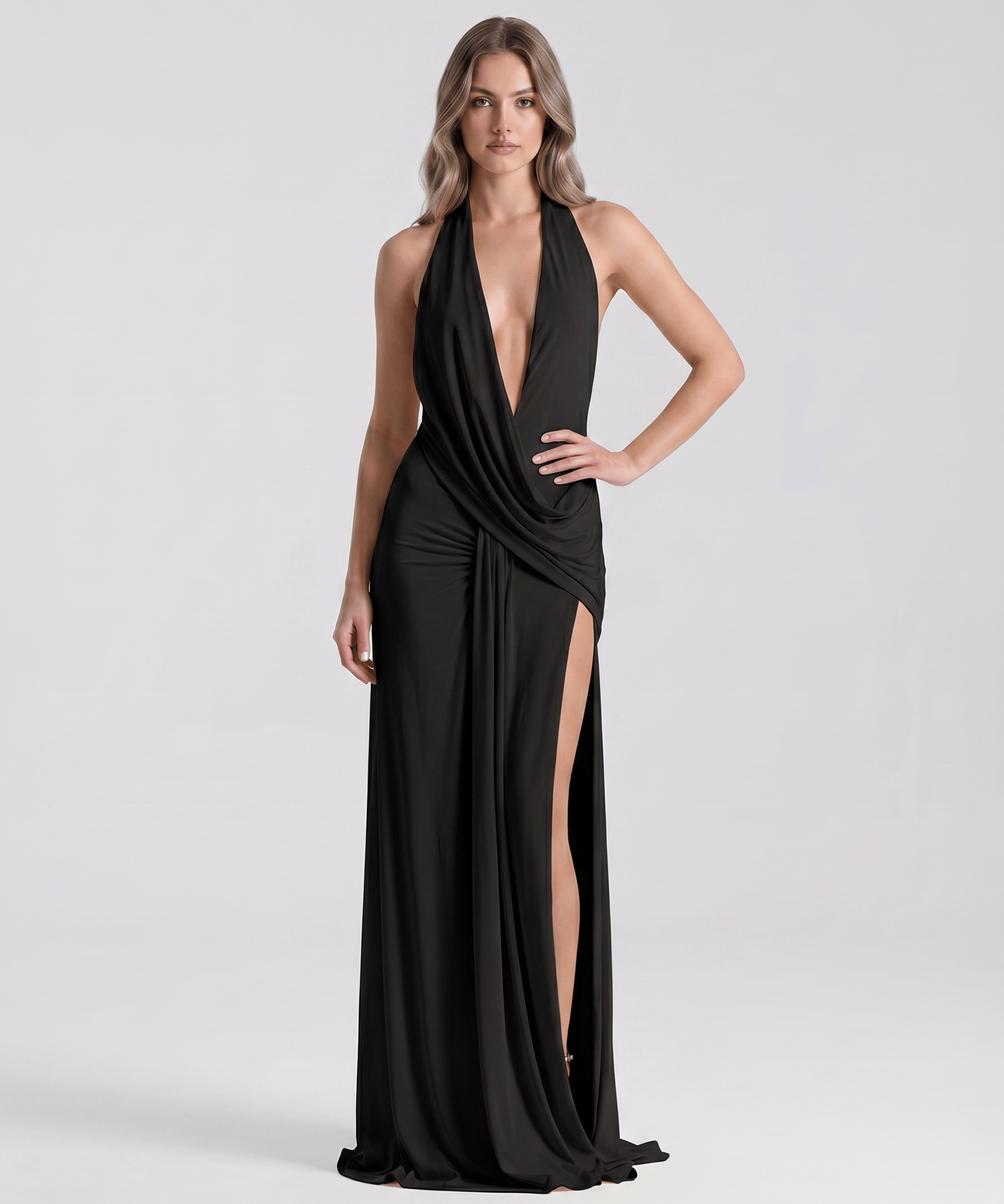 Vestido Maxi Solene