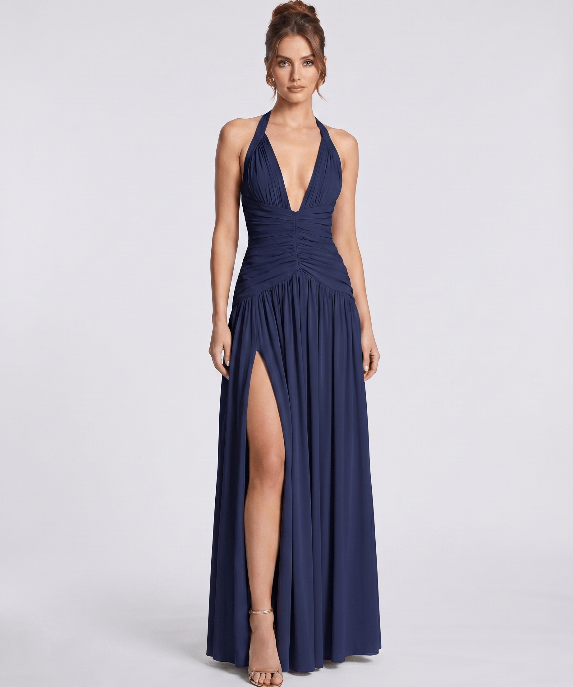 Vestido Maxi Veloura