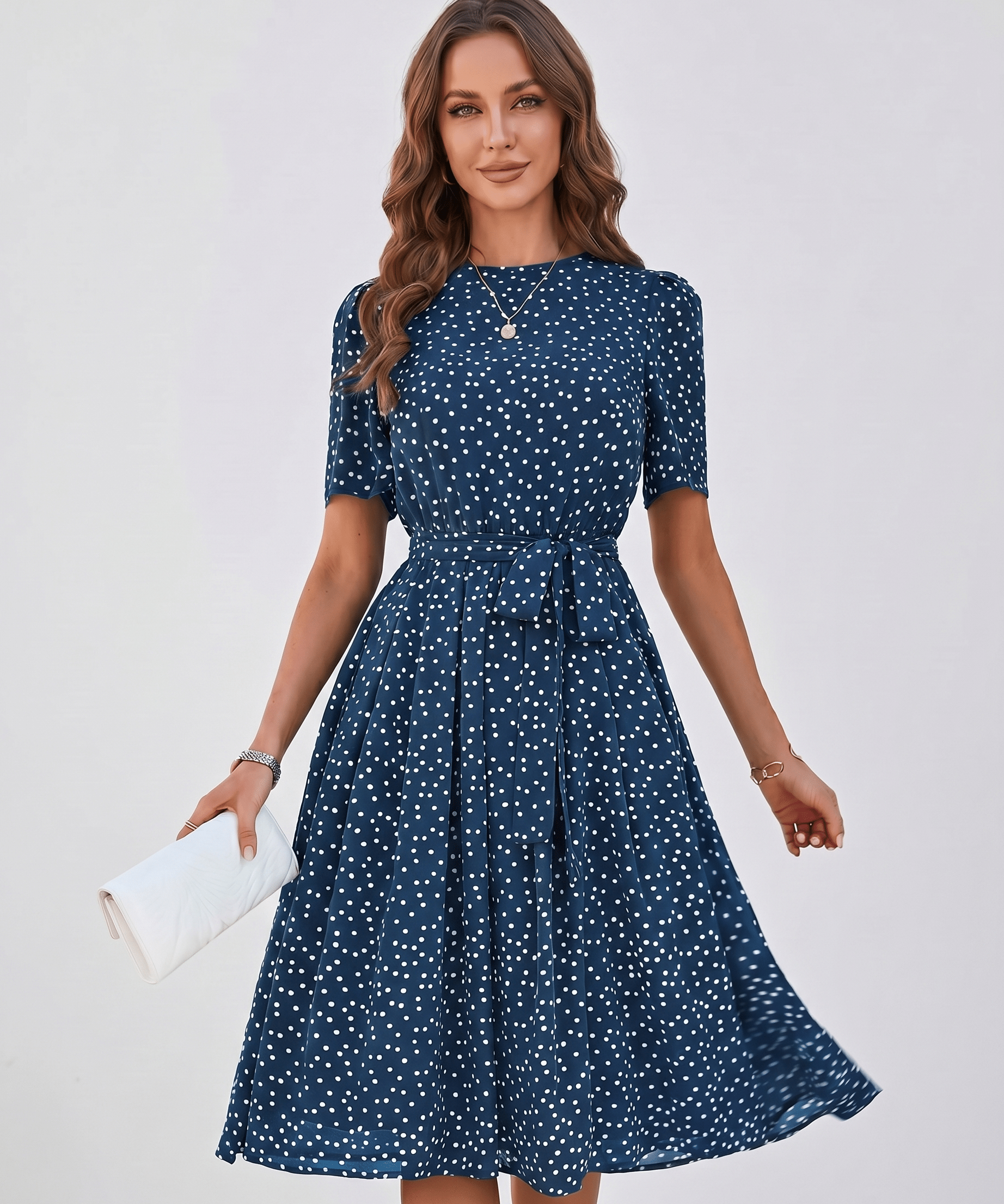 Vestido Midi Veloura