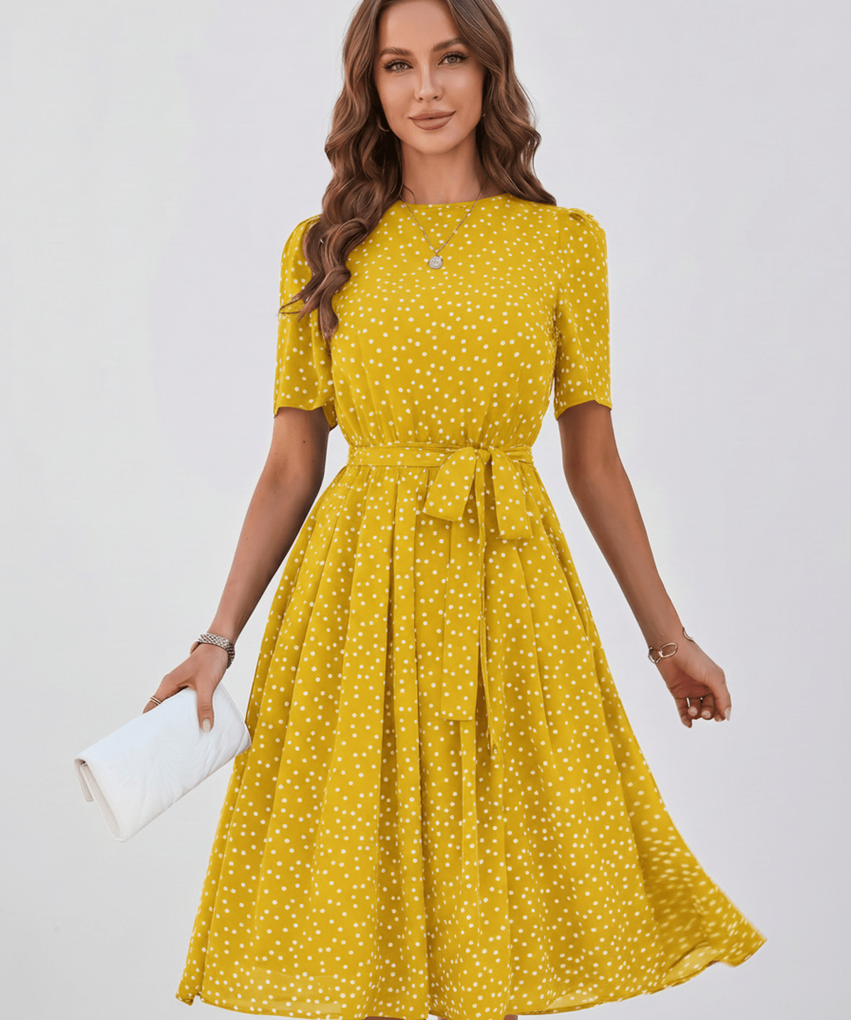 Vestido Midi Veloura