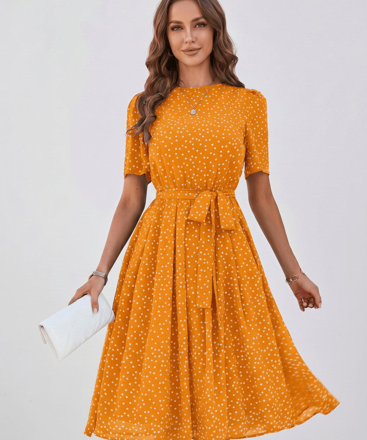 Vestido Midi Veloura