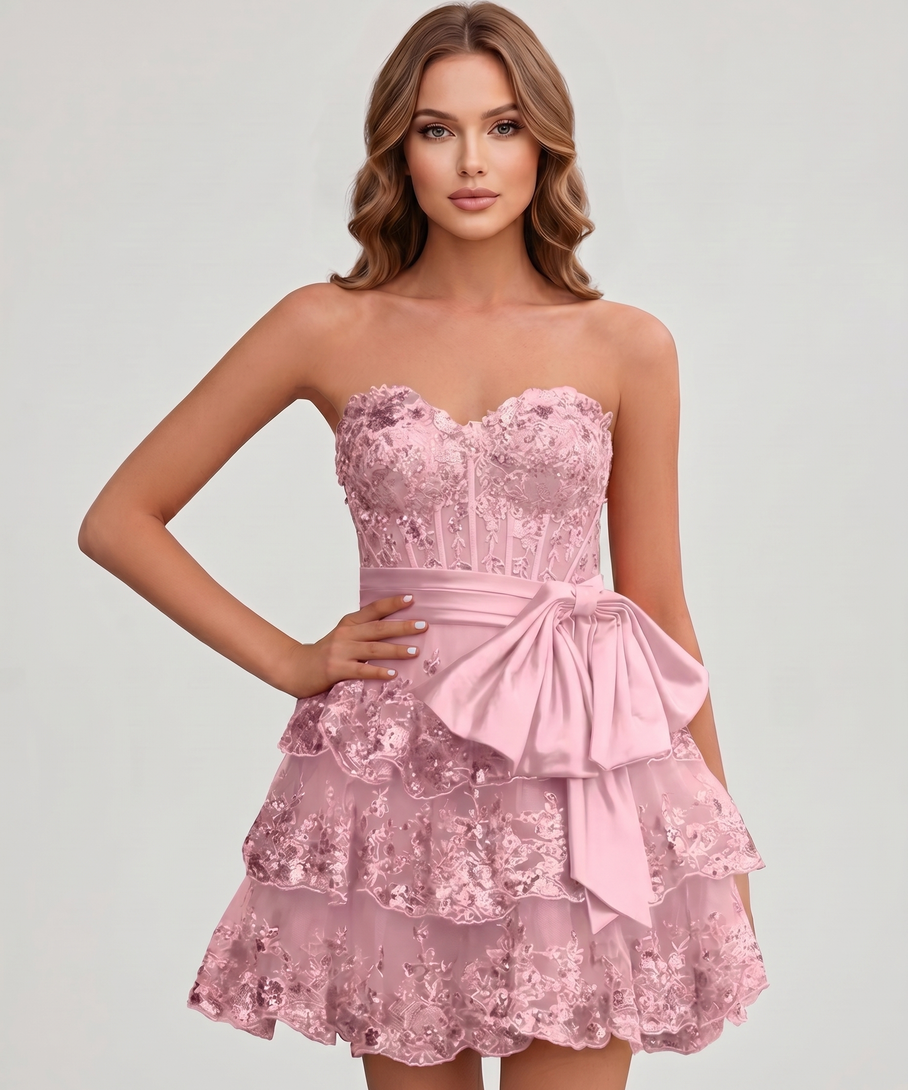 Vestido Mini Veloura