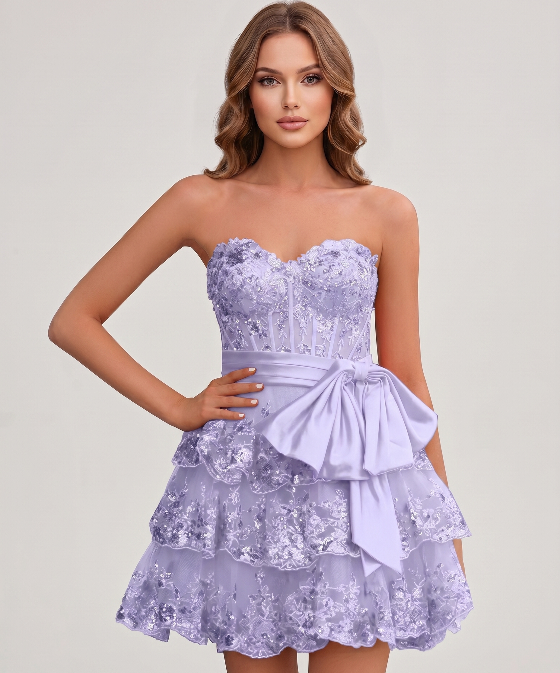 Vestido Mini Veloura