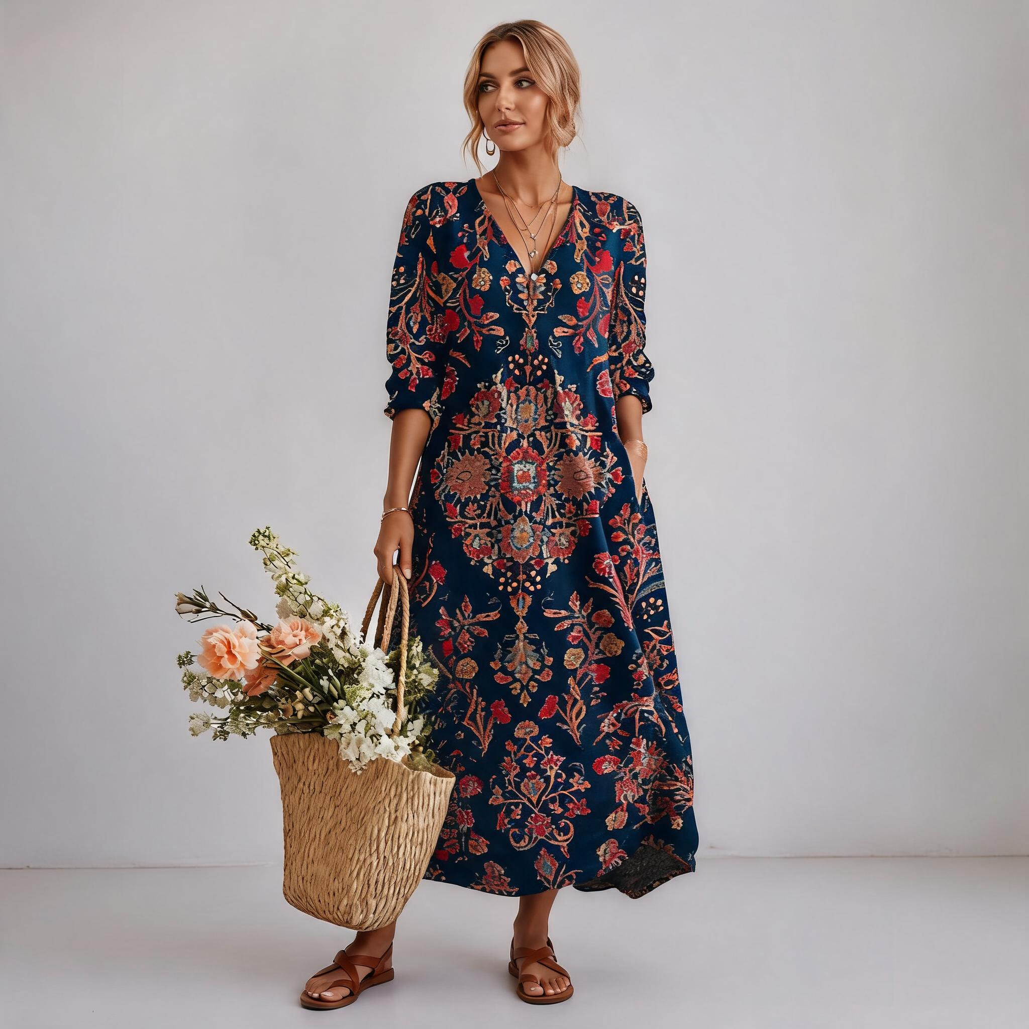 Alessia™ | Vestido de Conforto Diário
